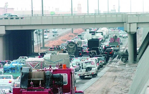 102 حادث مروري في يوم واحد نتيجة أمطار الرياض