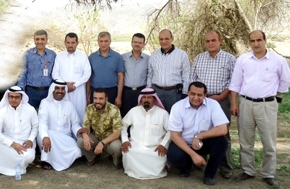 بالصور .. صحة نجران ترفه أطباءها الزائرين بجولة سياحية