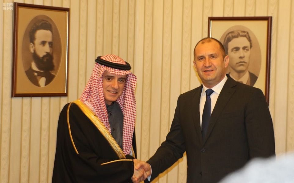 الجبير يستعرض العلاقات الثنائية مع رئيس جمهورية بلغاريا