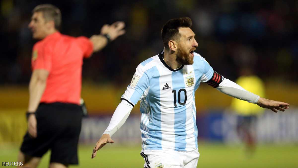 بقيادة Messi الأرجنتين ضمن المنتخبات المتاهلة لكأس العالم 2018‎