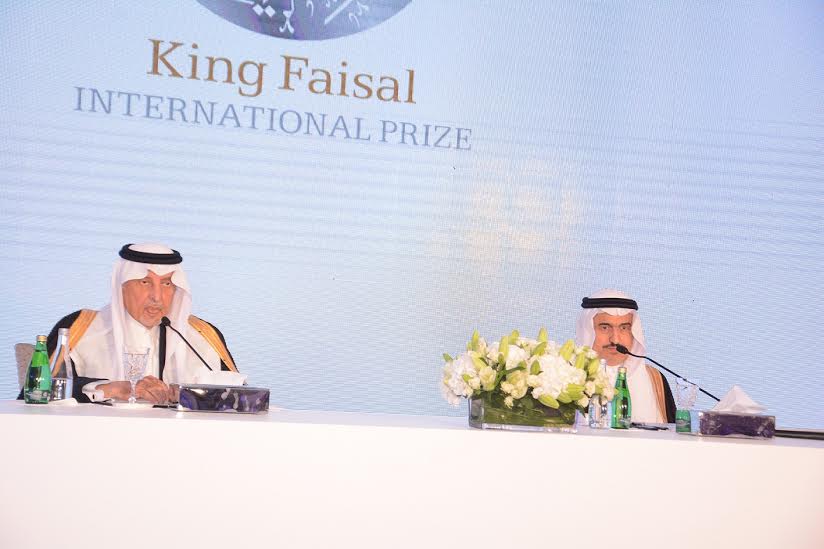 ‫هنا.. أسماء الفائزين بجائزة الملك فيصل العالمية‬