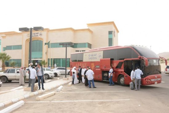 تحويل رحلات مطار نجران إلى أبها وحافلات لنقل المسافرين