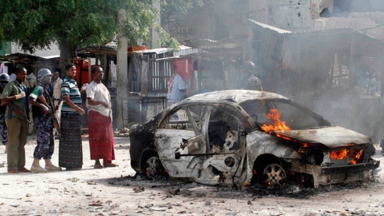 10 قتلى على الأقل في تفجير سيارة مفخخة بالصومال