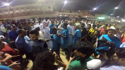 1000 مشارك و7 جهات في مسيرة إماطة بوسط الدمام ‫(1)‬ ‫‬