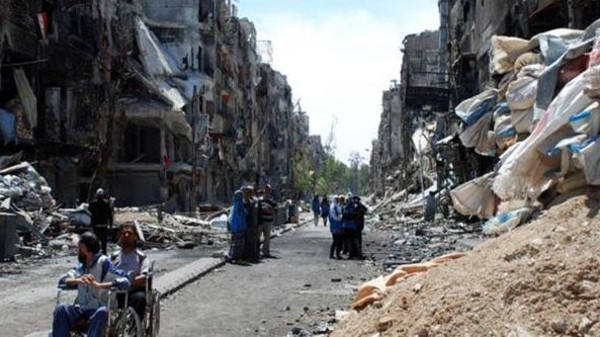 النظام السوري ​يدمر منطقة المليحة بنحو 800 غارة جوية