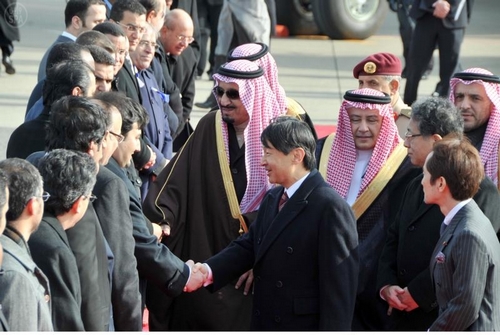 الأمير سلمان يصل إلى طوكيو