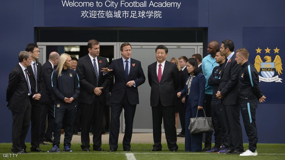 الرئيس الصيني “معجب” بكرة القدم البريطانية