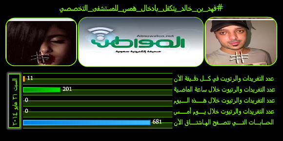 #فهد_بن_خالد_يتكفل_بادخال_همس_للمستشفى_التخصصي