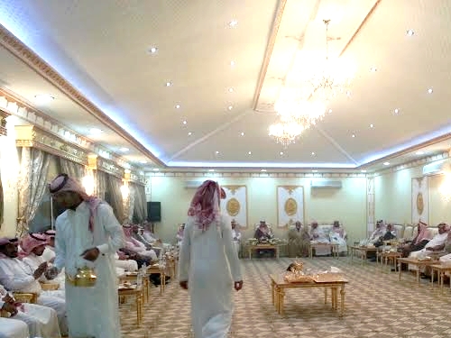 الأمير سعود بن فيصل يشرّف حفل آل نمر من المصارير بالخرج