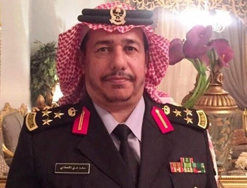 سعد القحطاني يتقلد رتبة عميد في الحرس الوطني