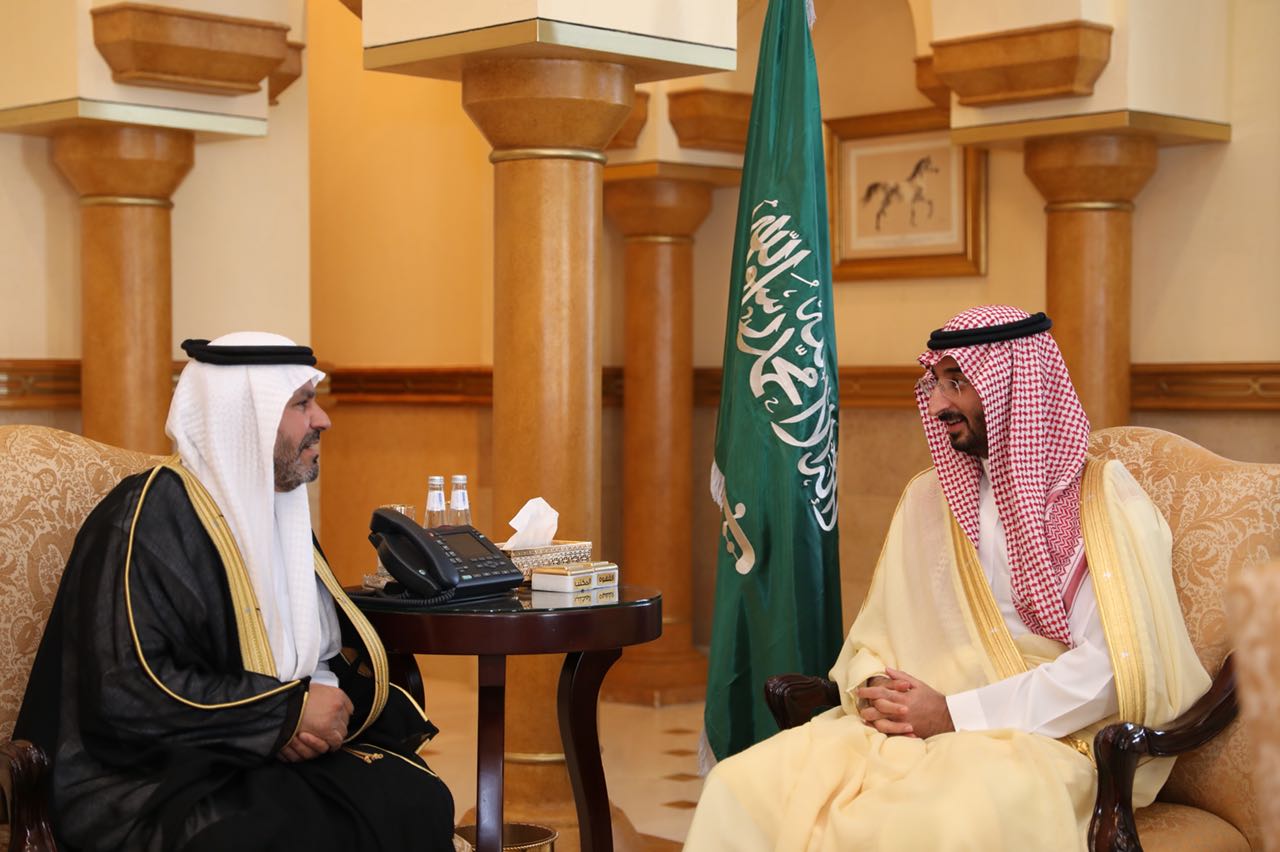 نائب أمير مكة يلتقي مدير مكافحة المخدرات الجديد