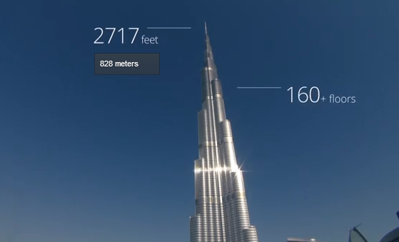 بالفيديو.. جوجل تنشر صوراً بانورامية لبرج خليفة بدبي