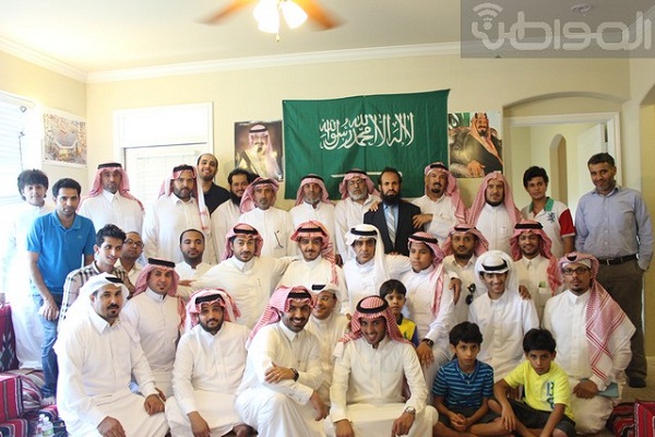 بالصور ..سعوديون يحتفلون بعيد الفطر في هيوستن الأمريكية