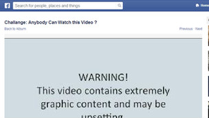 فيسبوك يضيف تحذيراً على مقاطع القتل العنيفة المنشورة فيه