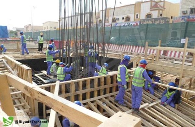 بدء تنفيذ جسور الجزء الجنوبي من المسار الأول لـ”قطار الرياض”