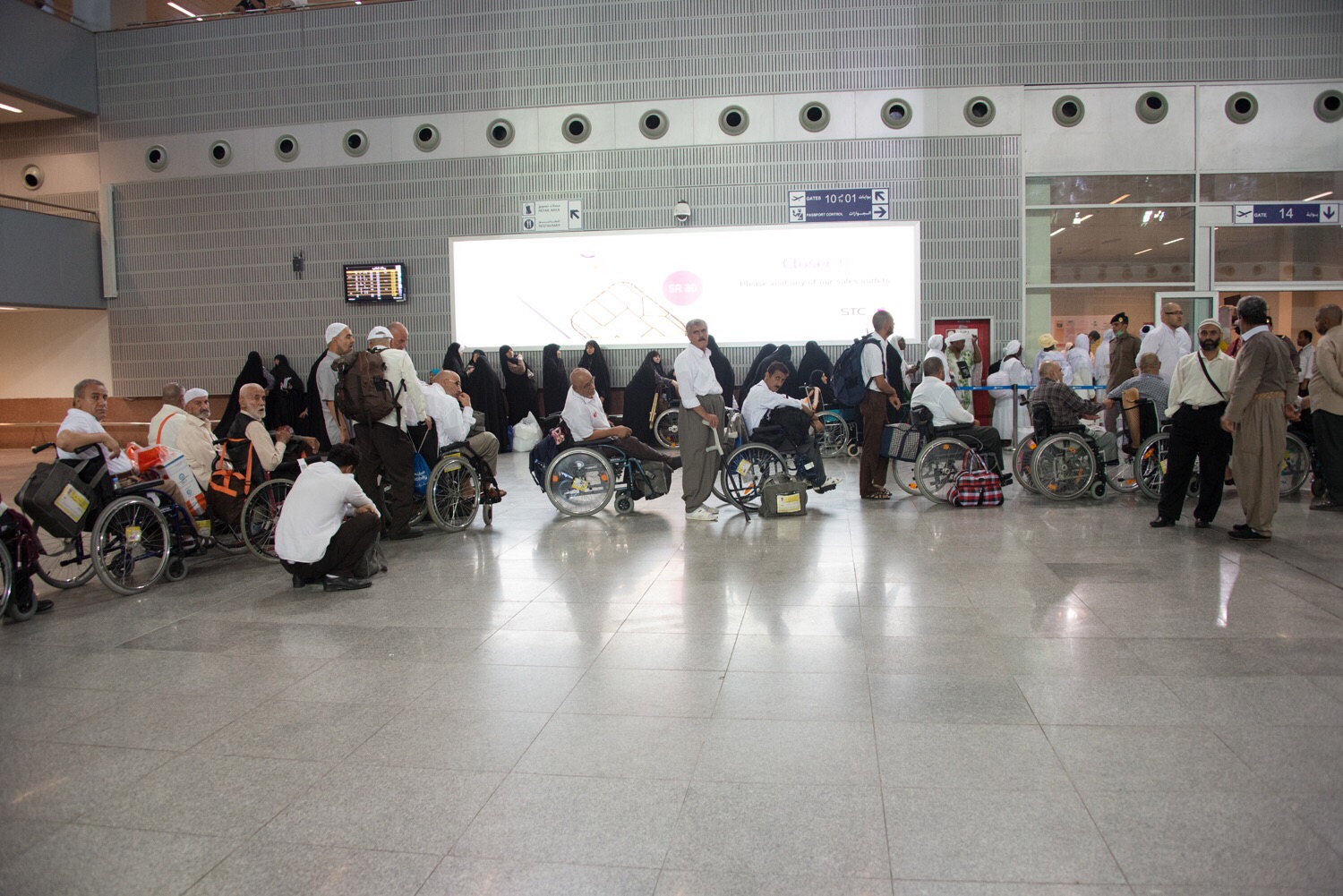 مطار جدة: 283184 حاجاً وحاجّة غادروا عبر 1076 رحلة جوية