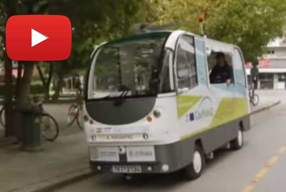 بالفيديو : حافلات كهربائية آلية تقتحم شبكة النقل العام الأوروبية