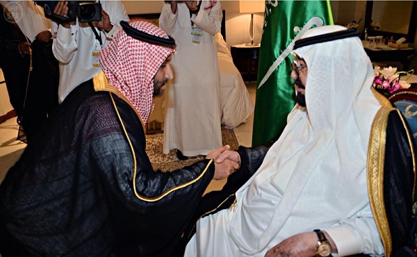 محمد بن سلمان يؤدي القسم بين يدي خادم الحرمين