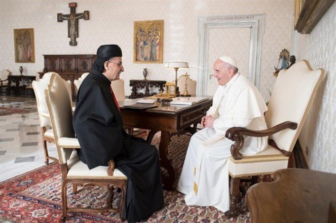 الراعي يطلع البابا على نتائج زيارته الأولى إلى السعودية