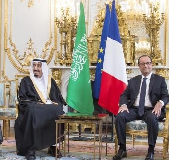 “هولاند”: “داعش” يسعى لإقامة دولة وفرنسا والسعودية ضد وحشية “الأسد”
