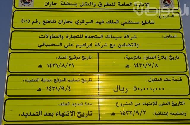 “المواطن” ترصد تأخر إنجاز تقاطع مستشفى الملك فهد بـ”جازان”