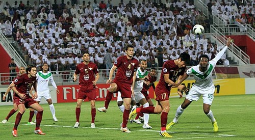 الأهلي يتغلب على الجيش القطري بهدفين مقابل لا شيء