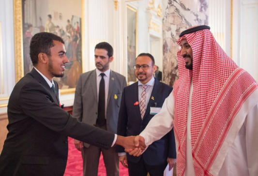 سمو ولي ولي العهد الأمير  محمد بن سلمان يلتقي الطلبة السعوديين في الجامعات اليابانية