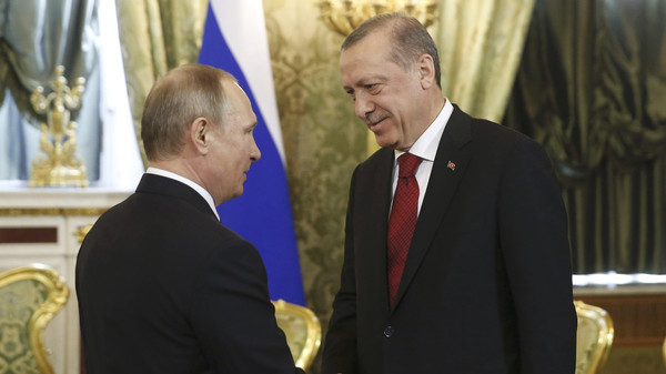 الملف السوري والتعاون العسكري أولوية أردوغان في لقاء بوتين