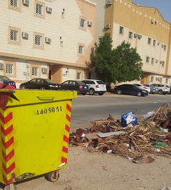 “يرموك الرياض” بلا نظافة لليوم الرابع على التوالي