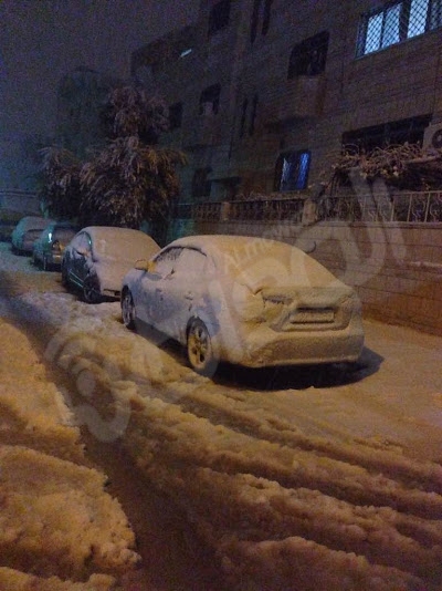 “المواطن” ​ترصد بالصور تراكم الثلوج ​وأجواء “هدى” ​في عَمان