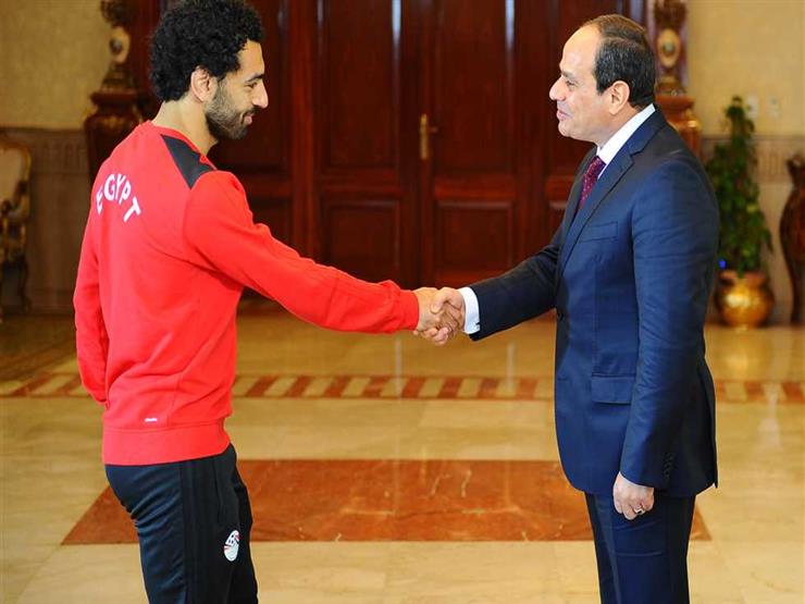 السيسي عن إصابة محمد صلاح : أدعو له دعاء الأب لابنه