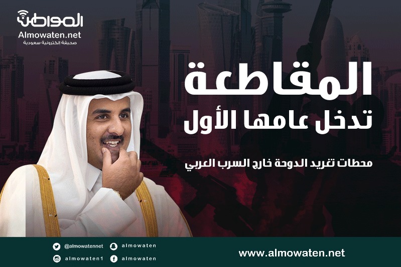 إنفوجرافيك “المواطن”.. المقاطعة تدخل عامها الأول.. محطات تغريدة الدوحة خارج السرب العربي