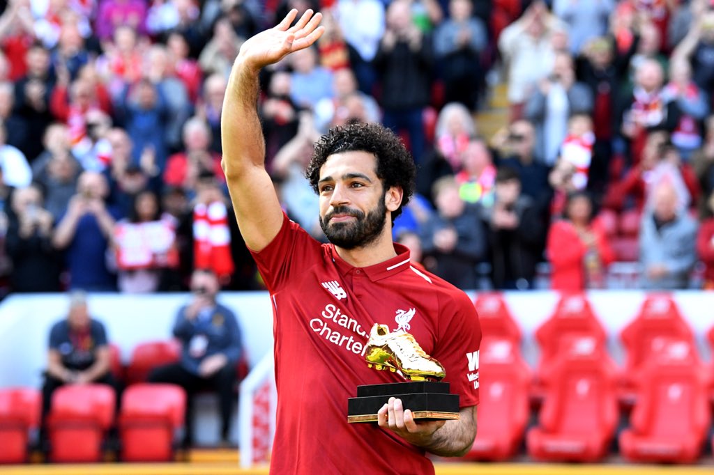 بالصور .. زوجة محمد صلاح سر نجاحه