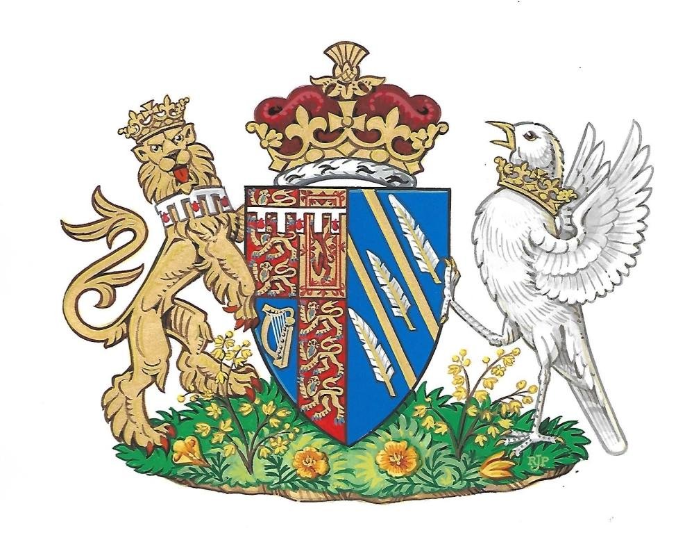 شعار ملكي جديد لميغان ماركل زوجة الأمير هاري