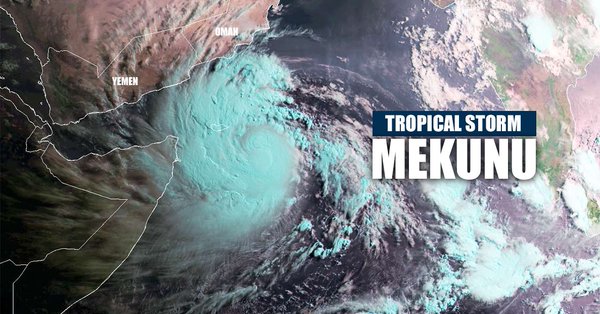 الأرصاد تحذر: تأثير عاصفة ميكونو MEKUNU يمتد إلى الرياض