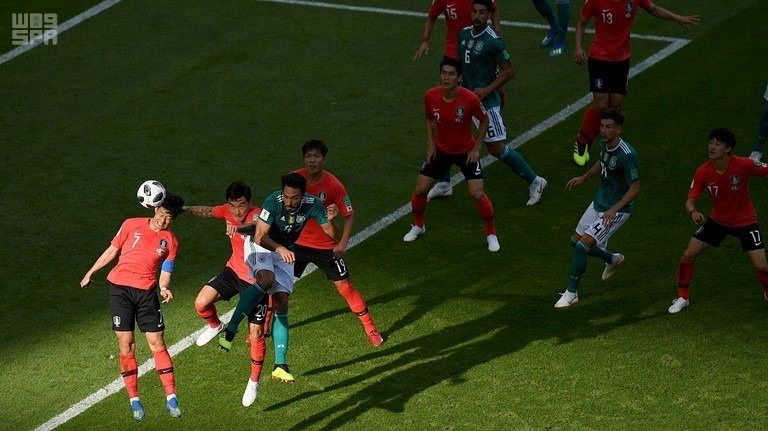 كوريا الجنوبية تُلقن ألمانيا درسًا كرويًّا بثنائية في كأس العالم 2018