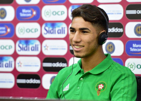 المغربي حكيمي: سنلعب ضد إسبانيا لأجل الكرامة.. ورونالدو الأفضل في العالم