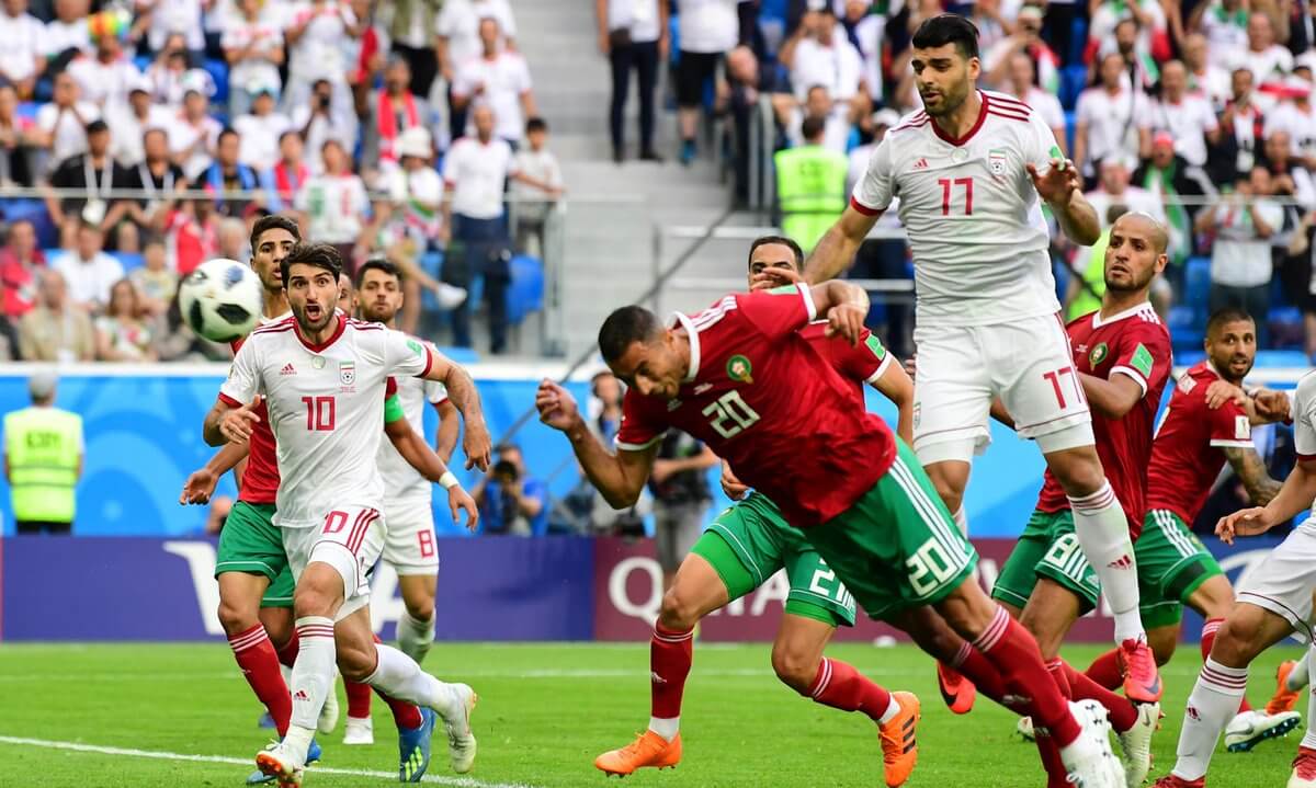 بعد مباراة مصر والأوروجواي ..العرب يتلقون صدمة ثالثة في مباراة المغرب ضد إيران