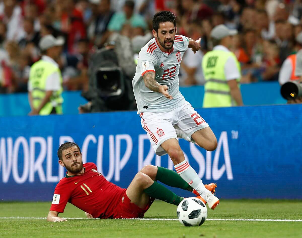 شاهد بالفيديو .. إسبانيا والبرتغال أحباء في تعادل مثير في كأس العالم 2018