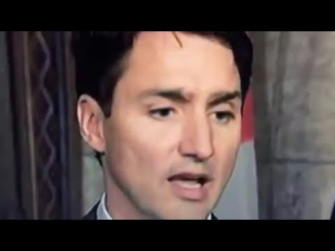 بالفيديو.. حاجب رئيس وزراء كندا المستعار يسقط خلال مؤتمر صحفي