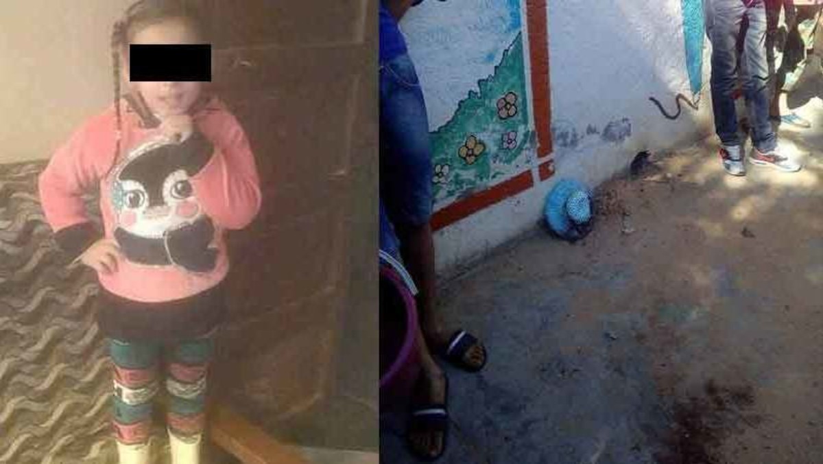 الطفلة مريم خطفها مختل من والدتها ليذبحها من الوريد للوريد في شارع عام!