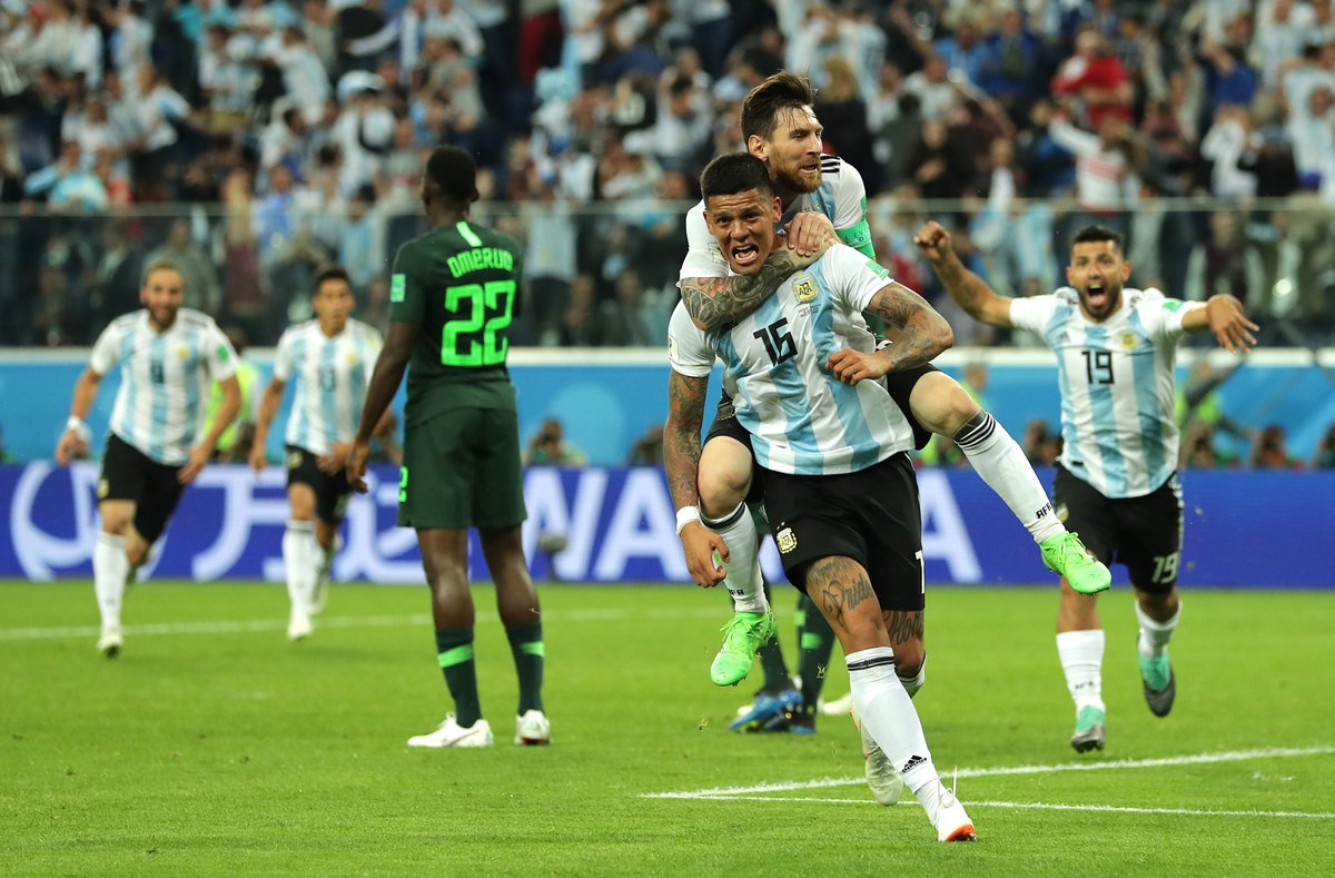 منتخب الأرجنتين ضد نيجيريا .. روخو يُحطم آمال النسور الخضراء