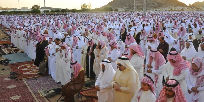 تجهيز 7495 جامعاً ومصلى في أنحاء المملكة لإقامة صلاة العيد