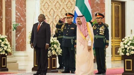 بيان سعودي جنوب إفريقي مشترك: تعزيز العمل المشترك واحترام سيادة الدول