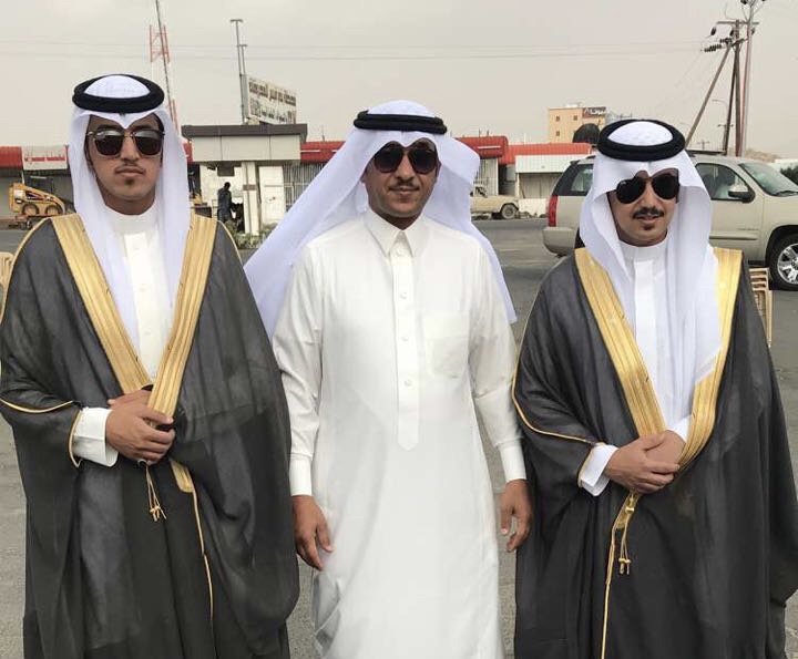 مدير مرور طريب يحتفل بزواج أشقائه سعود وعبدالعزيز