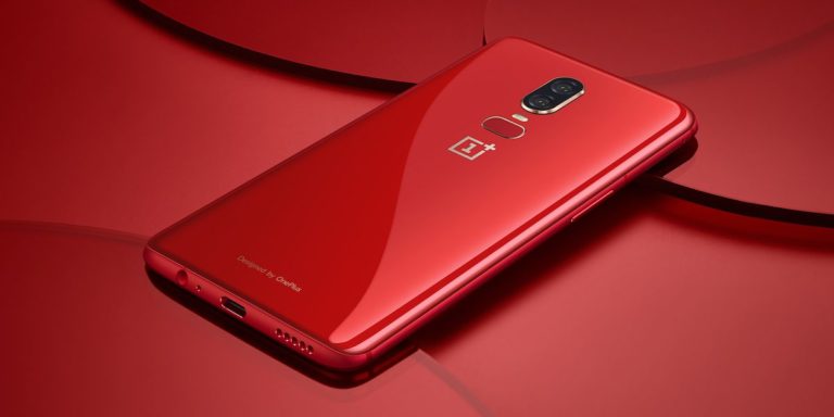 Amber Red .. نسخة باللون الأحمر من هاتف One Plus 6