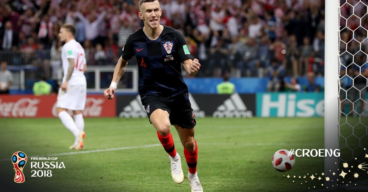 Croatia تُسجل التعادل في مرمى إنجلترا