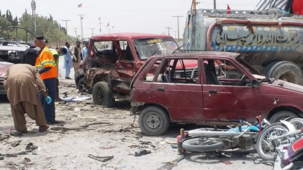 المملكة تدين وتستنكر الهجوم الانتحاري الذي وقع قرب أحد مراكز الاقتراع في باكستان