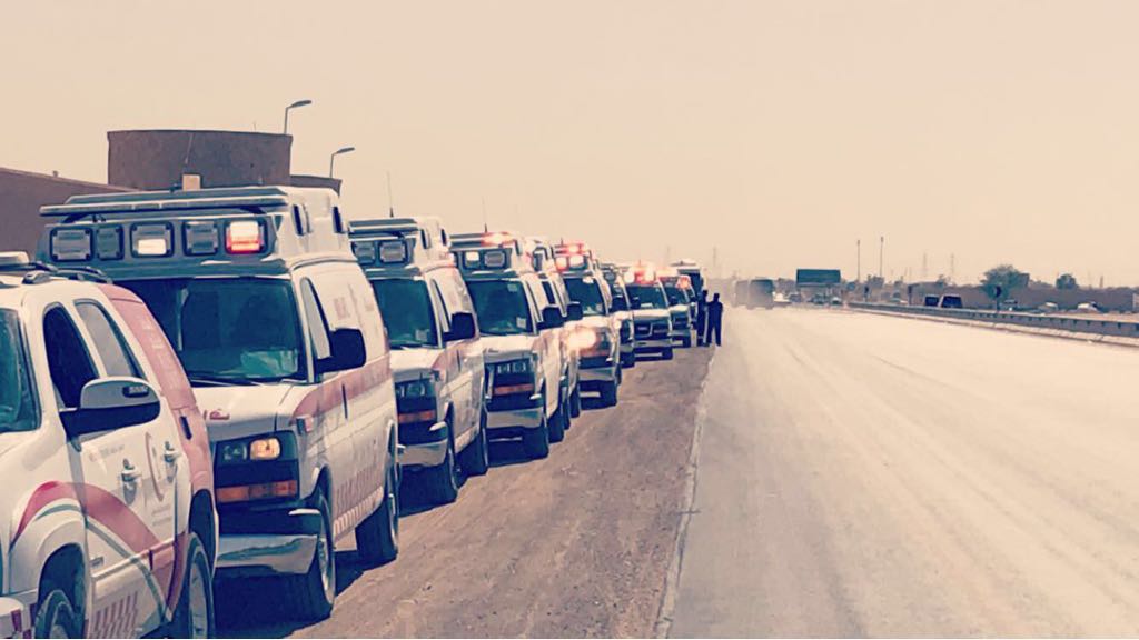 بالصور.. هلال الرياض يستقبل 290 بلاغًا بسبب الغبار خلال 20 ساعة