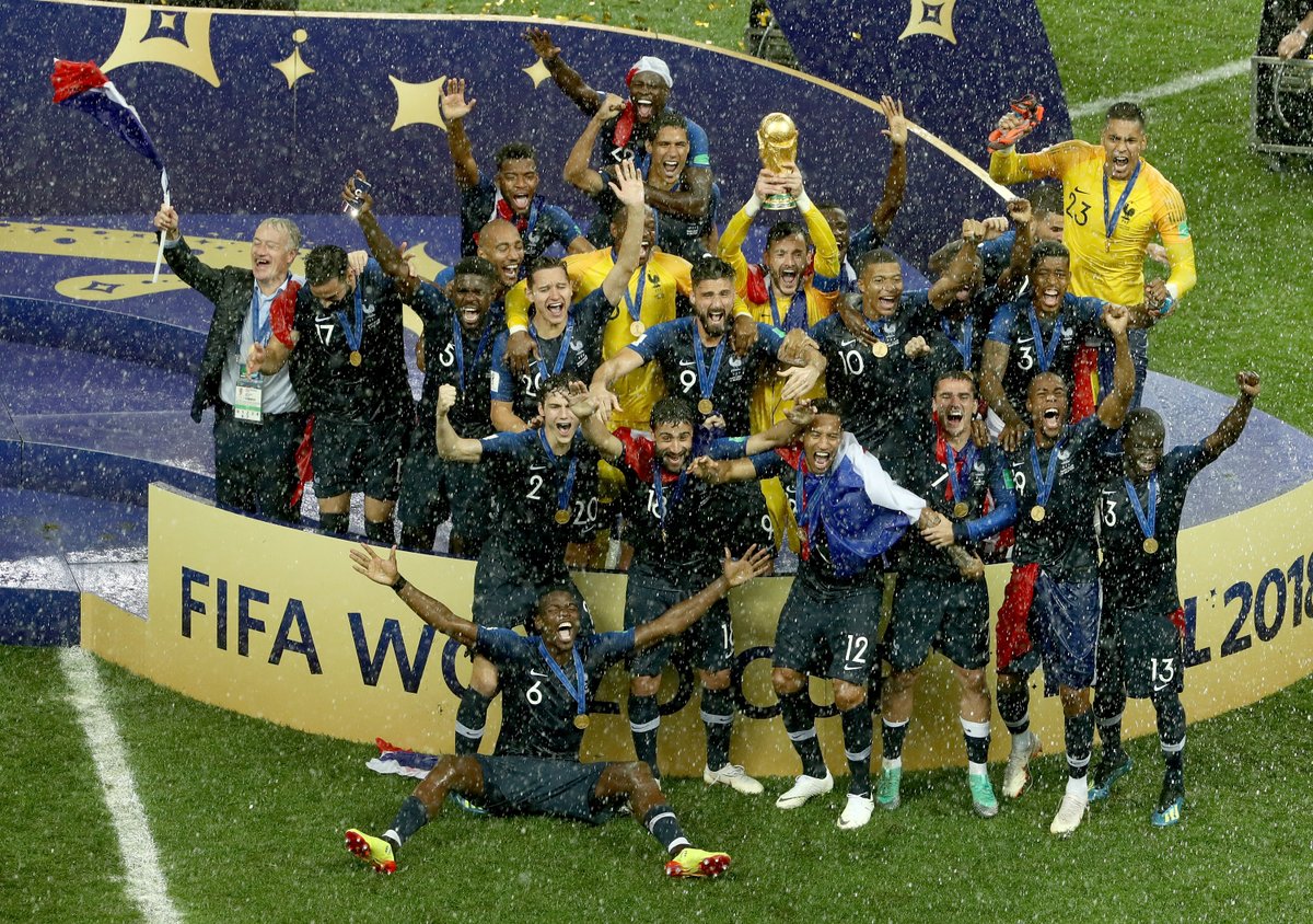 أوروبا تحتكر لقب كأس العالم .. بعد هزيمة كرواتيا من فرنسا أمس